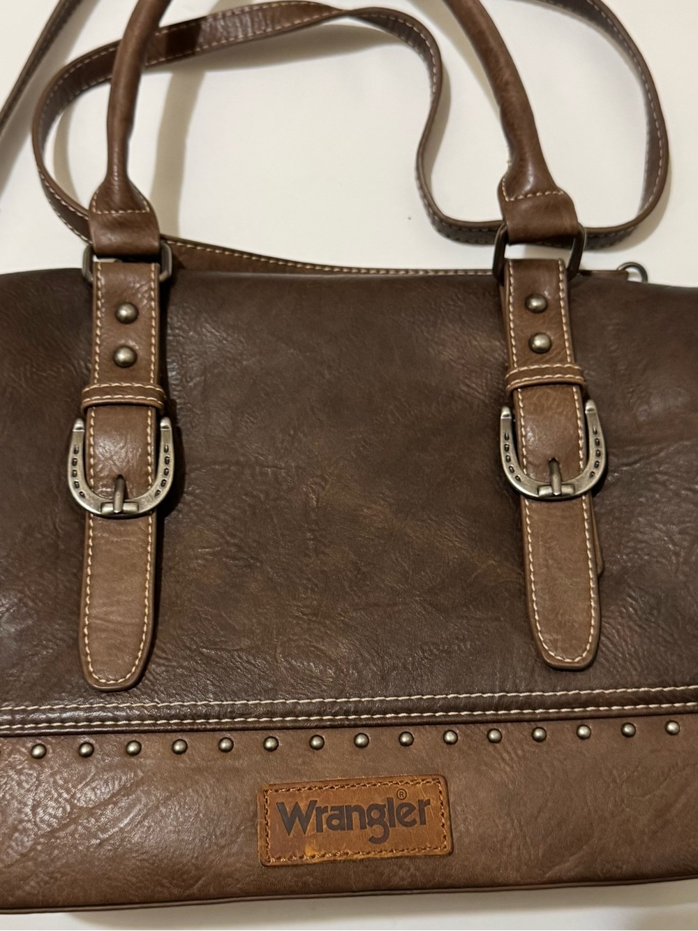 Wrangler purse horseshoe brown - Picture 2 of 13